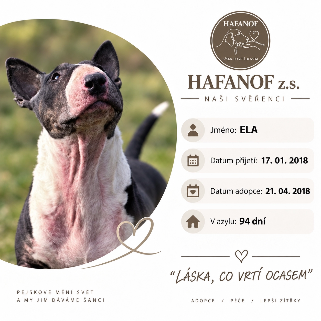 Ela – bývalá svěřenkyně Hafanofu