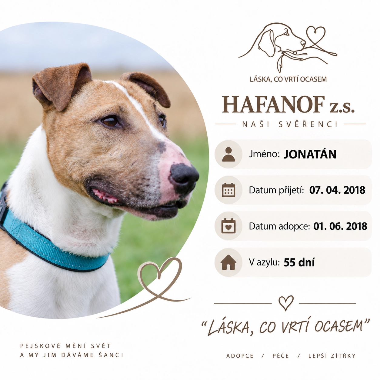 Jonatán – bývalý svěřenec Hafanofu